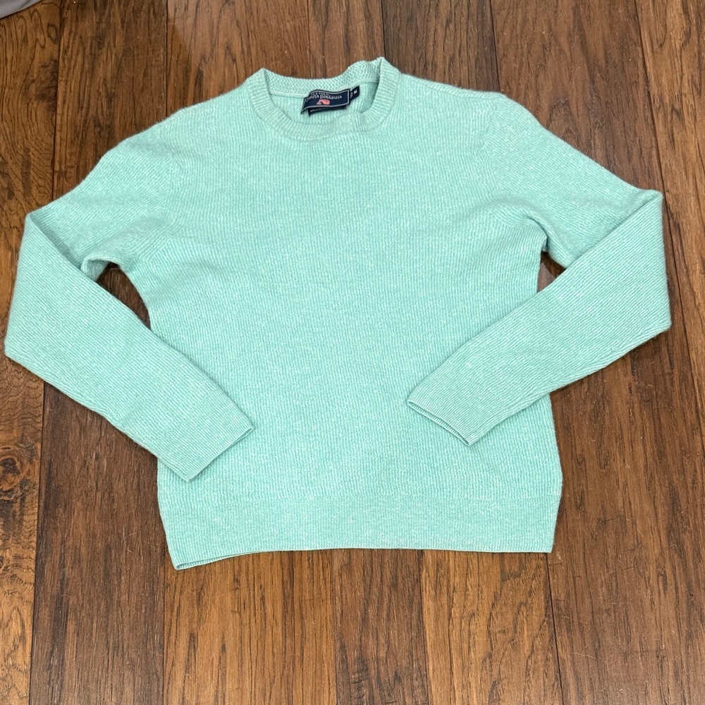 Vineyard vines mint Green Crew Neck Sweater
